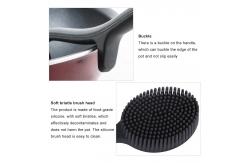 China ODM Hangable Silicone Kitchen Utensil Long Handle Brush Tool supplier