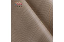 China 122cm Width Wood Panel Effect Wallpaper Waterproof Black Wood Grain Wallpaper supplier