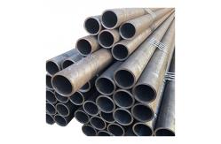 China Customized Welded Steel Pipe 1m - 12m Round Steel Tube With Plain Ends supplier
