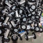 Hot Galvanized Heavy Duty Garden Gate Caster Wheel for Sliding Fence Roller Wheel for sale