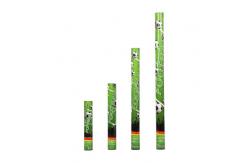 China Football Match 38cm Air Driven Party Confetti Cannon Biodegradable Confetti Poppers supplier