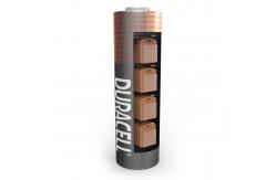 China AAA Battery Point Of Sales Displays Counter Display Stand With Hanging Hooks supplier