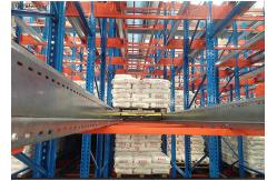 China Radio Shuttle Automated Pallet Storage Systems Galvanized Q235 Accessories Included supplier