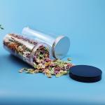 85mm Screw Cap 1200ML PET Plastic Screw Cap Jars