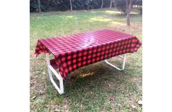 China Home Decor Nordic Custom Printed Tablecloth Plastic PEVA material supplier