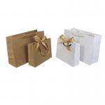 Coated Paper Custom Printed Gift Bags With Handle Offset printing
