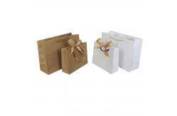 China Coated Paper Custom Printed Gift Bags With Handle Offset printing supplier