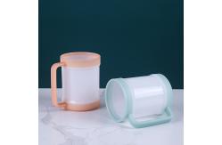 China Household Plastic PP Toothbrush Cup Simple Gargle Cup supplier