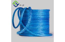 China 60mm Ultra High Molecular Weight Polyethylene Rope 12 Strand MBL Mooring Rope supplier