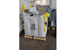 China White Conductive Container Bag with 4400lbs Capacity and U Panel supplier