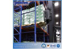 China LIFO Gravity Push Back Racking System With Low Picking Time supplier