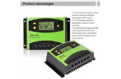 China 24V 12V PWM 60a Solar Charge Controller 30A PWM Solar Regulator supplier