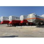 Customized 60CBM Oil Tanker Semi Trailer With Pump and flow meter for sale