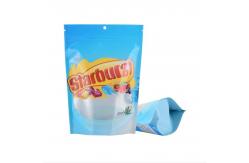 China MOQ 100 Custom Printed Stand Up Plastic k Pouches For Food Packing supplier