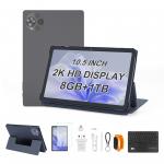 C Idea 10.5 Inch Tablet PC 2K Screen Newest Android Tablet For Students Cm10500 Plus Grey for sale