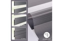 China 100% Polyester Blackout Waterproof Zebra Blinds Fabric Popular Zebra Roller Fabric supplier