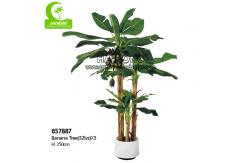 China No Nursing 250cm High Artificial Tropical Tree For Shopping Center supplier