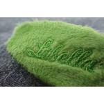 Green Velvet Fabric OEM Iron On Embroidered Patches