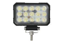 China Motorcycle 75W Rectangle Led Flood Light Dual Mount IP67 IP69K supplier