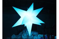China Shinning Inflatable Led Star Beautiful LED Inflatable Hanging Led For Party supplier