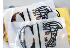 China Raised Stretchable Silicone Heat Transfer Sticker OEKO-TEX supplier