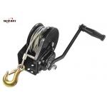1800lb Self Locking Automatic Brake Winch , Small Hand Winch In Stock for sale