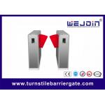 Security Crowd Control Access Control System  Flap  Barrier, manufacture of China for sale