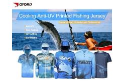China Long Sleeve Custom Fishing Jerseys Lightweighted High Elasticity Keep Warm supplier