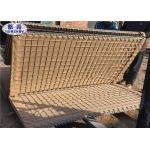 Sand Filled Gabion Flood Barriers With Geotextile Galvanized Steel Wire for sale