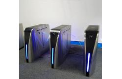 China IR Anti Pinch Turnstile Security Systems , Turnstile Gate With Card Reader 35W supplier