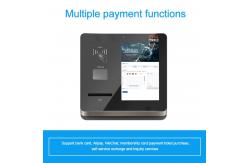 China RFID NFC Contactless Card Reader Touch Screen Kiosks With Encrypted Pinpad Keyboard supplier