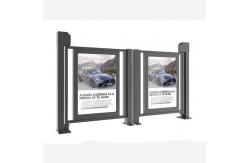 China RFID Pedestrian Gate Access Control Advertising Door In Community supplier