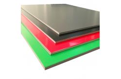 China 2-6mm Aluminium Composite Panel Cladding Sheet With Superior Bending Strength supplier