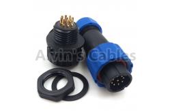 China SD16 Series Plastic Electrical Connectors UL94-V0 Flammability Rating supplier