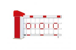 China Vehicle Control 250W 6m Arm MCBF boom Barrier Gate supplier
