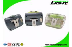 China 4.2W 13000lux LED Miners Cap Headlamp Rechargeable Battery 348lum supplier