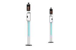 China Security CE FCC Hand Sanitizer Temperature Kiosk Face Recognition supplier