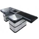 Grocery Store Conveyor Belt Checkout Counter for sale