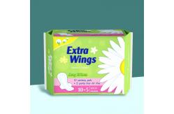 China Disposable Ultra Absorbent Sanitary Pads 290mm Customized For Night Use supplier