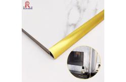 China Round Shape Aluminum Floor Edge Trim Anodized Edge Ceramic Trim Line supplier