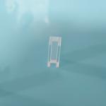 10x5x4mm Rectangular Groove Quartz Base Precision Milled Slot For Optical Component Positioning