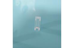 China 10x5x4mm Rectangular Groove Quartz Base Precision Milled Slot For Optical Component Positioning supplier