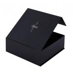 Luxury 1200gsm Black Gift Box Magnetic 2 Sided Printing for sale