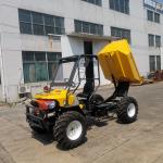 Yellow Rubber Track Tractor Mini Small Tractors For All Terrain
