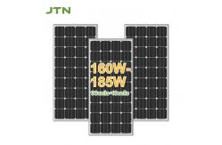China Monocrystalline Solar Panel 110W 170W Full Black with MC4/DC/Anderson Output Mode supplier