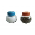 Vinegar Plastic Cap Round Big Belly Glass Spice Jars 54mm for sale