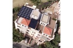 China Rixin PERC Monocrystalline Solar PV Module Rotating Shading On The Building supplier