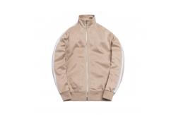 China Custom Striped Breathable Mens Sports Tracksuits With Mountaineering Jackets supplier