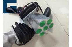 China Hyundai Excavator Cabin Parts Joystick Controller , Control lever Joystick Handle Assy supplier