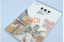 China Drawing 60 Sheets 140gsm Spiral Binding Books supplier